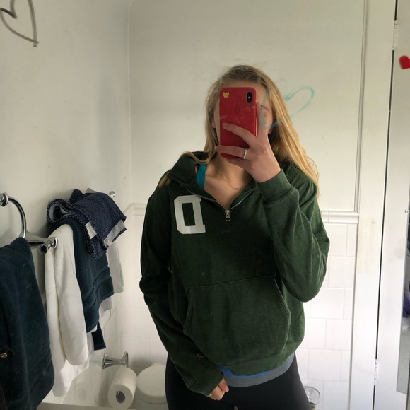 Tops - Dartmouth zip up sweatshirt